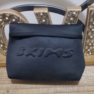 SKIMS Black black Neoprene Pouch